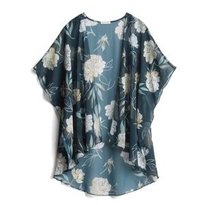 EMORY PARK Caley Open Front Woven